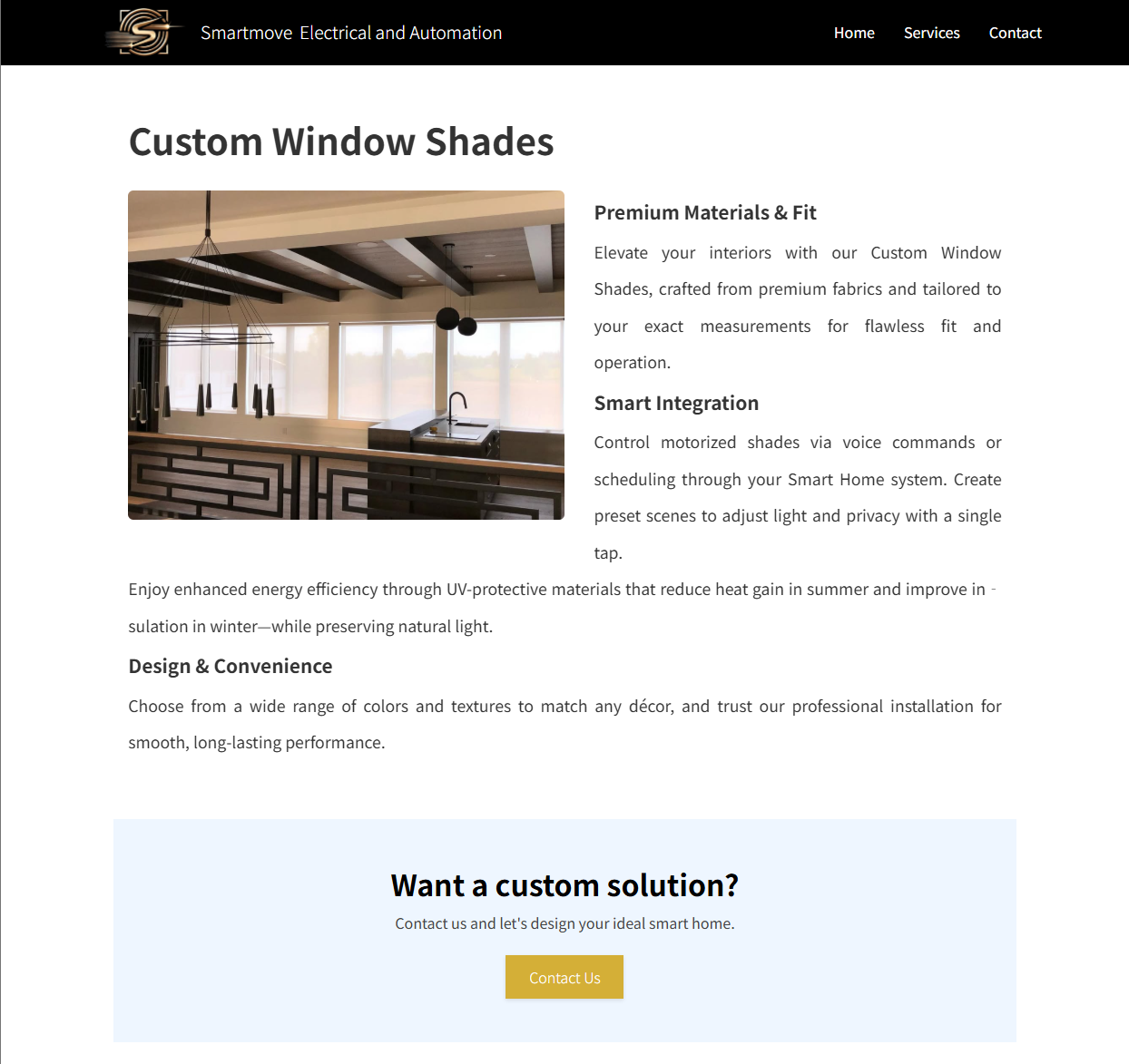 SmartMove service description page